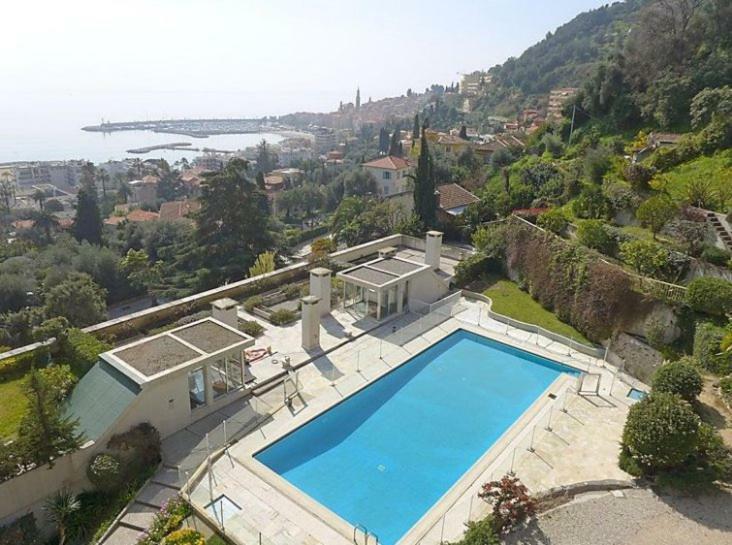 Ferienwohnung Les Miradors Menton Exterior foto